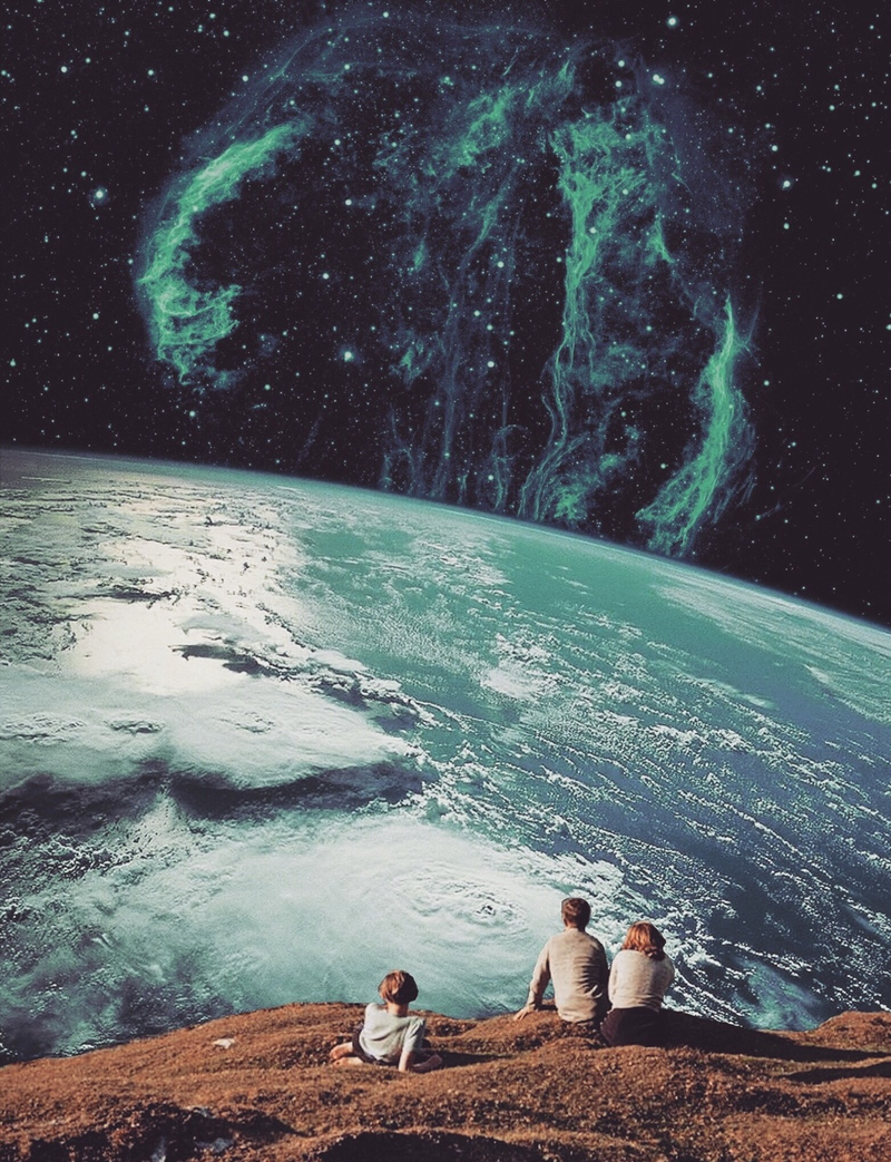 Illustration for article titled These Surreal Science Fiction Collages Are a Wonderful Glimpse into Insanity